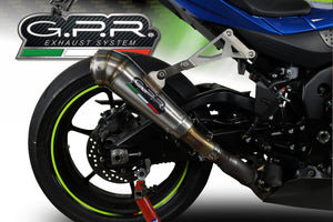 Suzuki GSXR 1000 /R 2017-2018 GPR Exhaust SlipOn Silencer Powercone Racing New