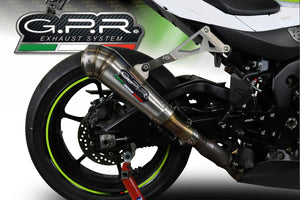 Suzuki GSXR 1000 /R 2017-2018 GPR Exhaust SlipOn Silencer Powercone Racing New