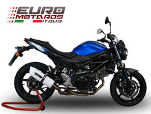 Load image into Gallery viewer, Suzuki SV 650 A 2016-2017 GPR Exhaust Slip-On Silencer Albus White Road Legal
