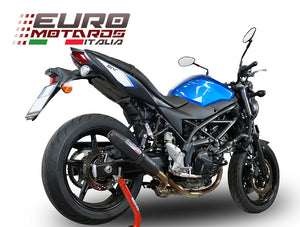 Suzuki SV 650 A 2016-2017 GPR Exhaust Slip-On Silencer Deeptone Nero New Muffler