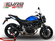Load image into Gallery viewer, Suzuki SV 650 A 2016-2017 GPR Exhaust Slip-On Silencer GPE Ti Black Road Legal