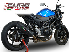 Load image into Gallery viewer, Suzuki SV 650 A 2016-2017 GPR Exhaust Slip-On Silencer GPE Ti Black Road Legal