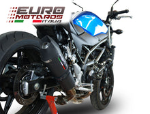 Load image into Gallery viewer, Suzuki SV 650 A 2016-2017 GPR Exhaust Slip-On Silencer GPE Ti Black Road Legal