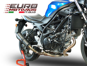 Suzuki SV 650 A 2016-2017 GPR Exhaust Slip-On Silencer GPE CF Road Legal New