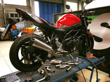 Load image into Gallery viewer, Suzuki SV 650 2017-2018 Silmotor Exhaust Full System Silencer Carbon Cap New