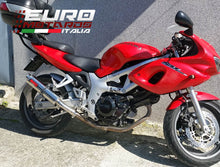 Load image into Gallery viewer, MassMoto Exhaust Slip-On Silencer GP1 Inox Road Legal Suzuki SV 650 1999-2002