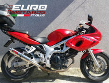 Load image into Gallery viewer, MassMoto Exhaust Slip-On Silencer GP1 Inox Road Legal Suzuki SV 650 1999-2002