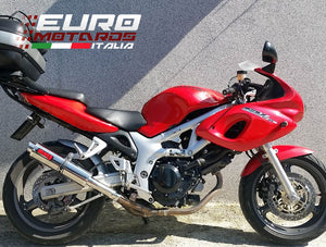 MassMoto Exhaust Slip-On Silencer GP1 Inox Road Legal Suzuki SV 650 1999-2002