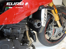 Load image into Gallery viewer, Triumph Speed Triple 1050/R/S 2016-2020 RD Moto Crash Sliders Protectors Black