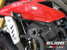 Load image into Gallery viewer, Triumph Speed Triple 1050/R/S 2016-2020 RD Moto Crash Sliders Protectors Black