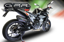 Load image into Gallery viewer, KTM Duke 790 2017-18 GPR Exhaust System SlipOn Silencer GPE Ti Black Road Legal