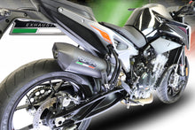 Load image into Gallery viewer, KTM Duke 790 2017-18 GPR Exhaust System SlipOn Silencer GPE Ti Black Road Legal