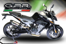 Load image into Gallery viewer, KTM Duke 790 2017-2018 GPR Exhaust System SlipOn Silencer GPE Ti Road Legal