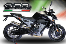 Load image into Gallery viewer, KTM Duke 790 2017-2018 GPR Exhaust System SlipOn Silencer M3 Titanium Moto3
