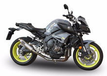 Load image into Gallery viewer, Yamaha MT-10 16-17 Exan Exhaust Silencer X-GP Carbon/Titanium/Black &amp; Decat Pipe