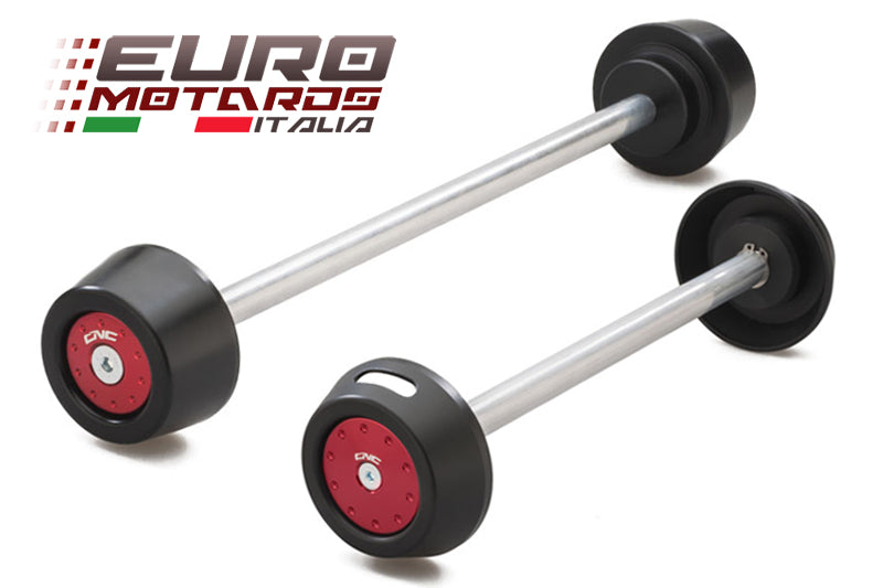 Ducati Streetfighter 848 CNC Racing Front & Rear Wheel Axle Slider Protector
