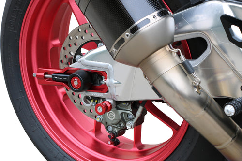 CNC Racing Front & Rear Wheel Axle Slider Protector For Aprilia RSV4 2009-2018