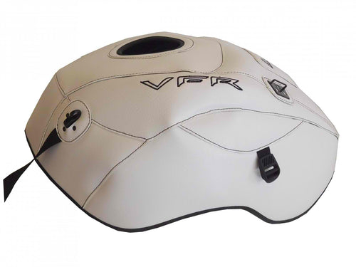 Honda VFR800F Interceptor 2014-2019 Top Sellerie France Tank Cover TPR6184 White