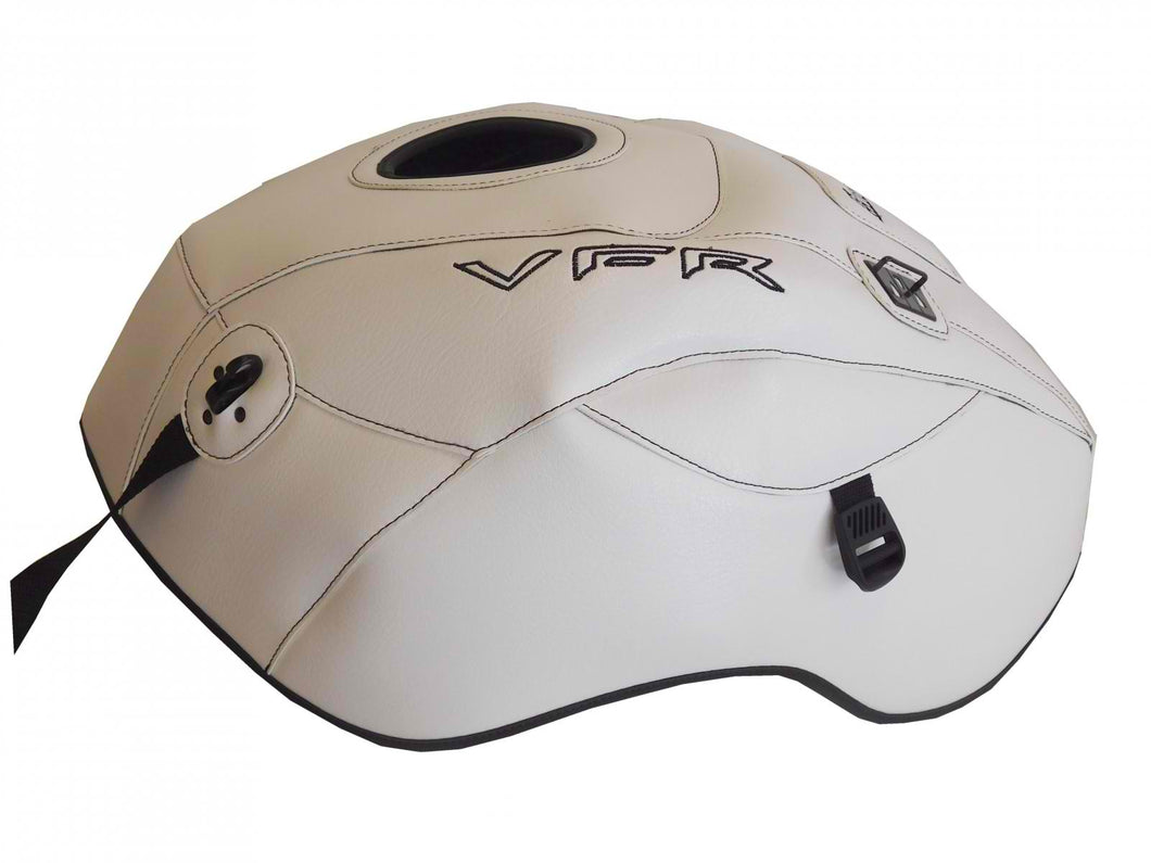 Honda VFR800F Interceptor 2014-2019 Top Sellerie France Tank Cover TPR6184 White