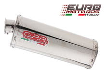 Load image into Gallery viewer, Suzuki SV 650 A 2016-2017 GPR Exhaust System Slip-On Silencer Trioval Road Legal