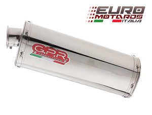 Suzuki SV 650 A 2016-2017 GPR Exhaust System Slip-On Silencer Trioval Road Legal