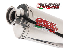 Load image into Gallery viewer, Suzuki SV 650 A 2016-2017 GPR Exhaust System Slip-On Silencer Trioval Road Legal
