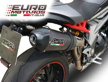 Load image into Gallery viewer, Triumph Speed Triple 1050 /R 2016 1in2 GPR Exhaust Dual Silencers GPE CF New