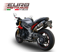 Load image into Gallery viewer, Triumph Speed Triple 1050 /R 2016 1in2 GPR Exhaust SlipOn Dual Silencers GPE Ti