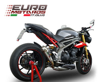 Load image into Gallery viewer, Triumph Speed Triple 1050 /R 2016 Single Low GPR Exhaust Silencer Powercone New