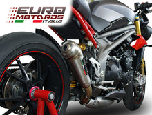 Load image into Gallery viewer, Triumph Speed Triple 1050 /R 2016 Single Low GPR Exhaust Silencer Powercone New