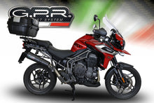 Load image into Gallery viewer, Triumph Tiger 1200 Explorer 11-16 GPR Exhaust SlipOn Silencer GPE Ti Black Homol
