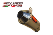 Load image into Gallery viewer, MassMoto Exhaust Mid System Tromb Titanium Curve New Moto Morini Corsaro 2in1