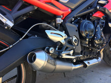 Load image into Gallery viewer, MassMoto Exhaust Side Silencer Tromb Re-Curve Triumph Street Triple 675 2013-16