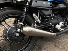 Load image into Gallery viewer, MassMoto Exhaust Silencers Mufflers Tromb Retro New Moto Guzzi V7 III 2017-2018