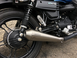MassMoto Exhaust Silencers Mufflers Tromb Retro New Moto Guzzi V7 III 2017-2018