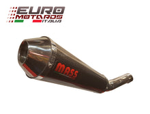 Load image into Gallery viewer, MassMoto Exhaust Slip-On Silencer Tromb Carbon Moto Guzzi Norge 1200 4V 2006-14
