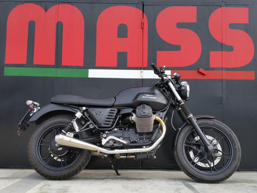 MassMoto Exhaust Silencers Mufflers Tromb Retro New Moto Guzzi V7 I II 2010-2016