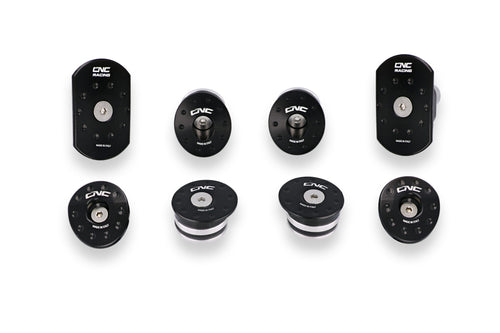 CNC Racing Frame Caps Kit Plugs Set 8pcs For MV Agusta Brutale 1090 R/RR 2010-17