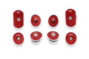 CNC Racing Frame Caps Kit Plugs Set 8pcs For MV Agusta Brutale 1090 R/RR 2010-17