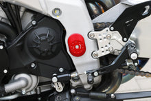 Load image into Gallery viewer, CNC Racing Frame Caps Set For Swingarm Axle 2 colors For Aprilia RSV4 2009-2018