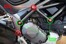 Load image into Gallery viewer, CNC Racing Kit Frame Caps Plugs Set 8pcs 3 col For Ducati Multistrada 1260 18-20