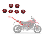 Load image into Gallery viewer, CNC Racing Frame Caps Plugs Kit 3 Colors For Ducati Hypermotard 950 /SP 2019-21