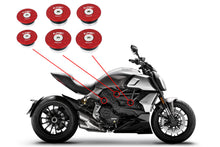 Load image into Gallery viewer, CNC Racing Frame Caps Kit 3 Colors For Ducati Diavel 1260 /S 2019-2021 New