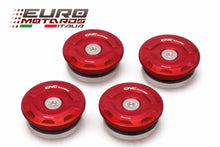 Load image into Gallery viewer, CNC Racing Frame Caps Plugs Set 4pcs - 4 Color Options For Ducati XDiavel /S