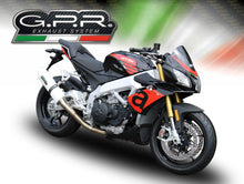 Load image into Gallery viewer, Aprilia Tuono V4 /RR 2017-2018 GPR Exhaust System SlipOn Silencer Albus