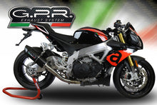 Load image into Gallery viewer, Aprilia Tuono V4 /RR 2017-2018 GPR Exhaust System SlipOn Silencer Furore Nero