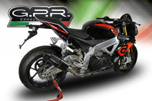 Load image into Gallery viewer, Aprilia Tuono V4 /RR 2017-2018 GPR Exhaust System SlipOn Silencer Furore Nero