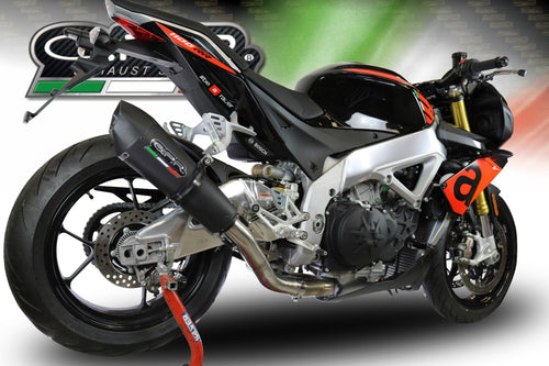 Aprilia Tuono V4 /RR 2017-2018 GPR Exhaust System SlipOn Silencer GPE Ti Black