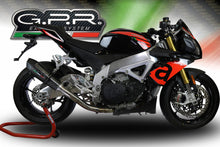 Load image into Gallery viewer, Aprilia Tuono V4 /RR 2017-2018 GPR Exhaust System SlipOn Silencer GPE CF