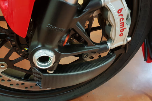 CNC Racing Front Brake Ducts Cooling System + Mounting Kit For Aprilia RSV4